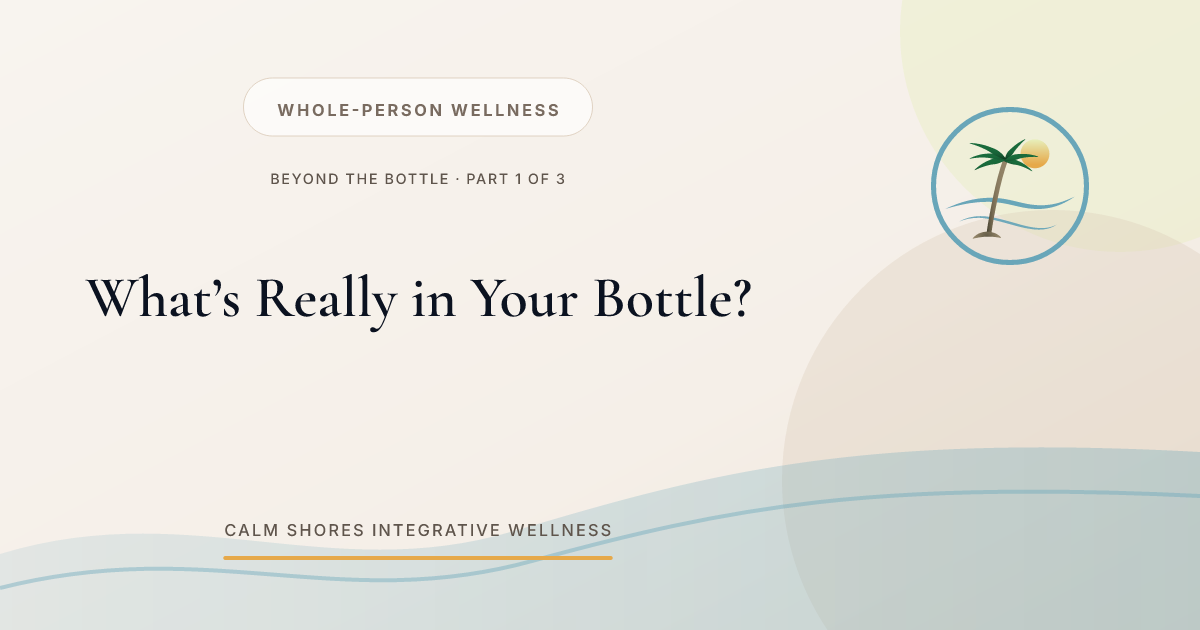 Beyond the Bottle, part one: What’s Really in Your Bottle?